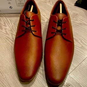 Aldo ‘Barrie’ leather shoes in brown brand new in box